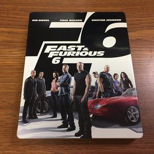 Steelbook Fast Furious 6 Extended Blu ray + DVD + Bonus DVD
